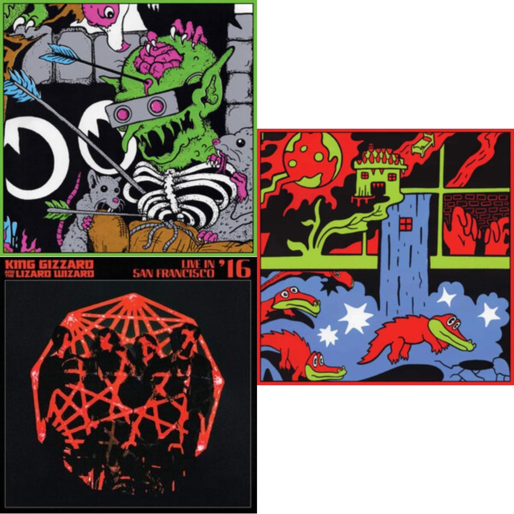 Live In Brussels '19 (Fuzz Club Official Bootleg) & Live In Paris '19 (Fuzz Club Official Bootleg) & Live In San Francisco '16 (Deluxe/2LP/Fog/Sunburst Vinyl)