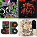 King Gizzard & The Lizard Wizard - Live In Brussels '19 (Fuzz Club Official Bootleg) & Live In Brussels '19 (140G/3LP) & Eyes Likes The Sky (Peach LP Vinyl) & Live In San Francisco '16 (Deluxe/2LP/Fog/Sunburst Vinyl)
