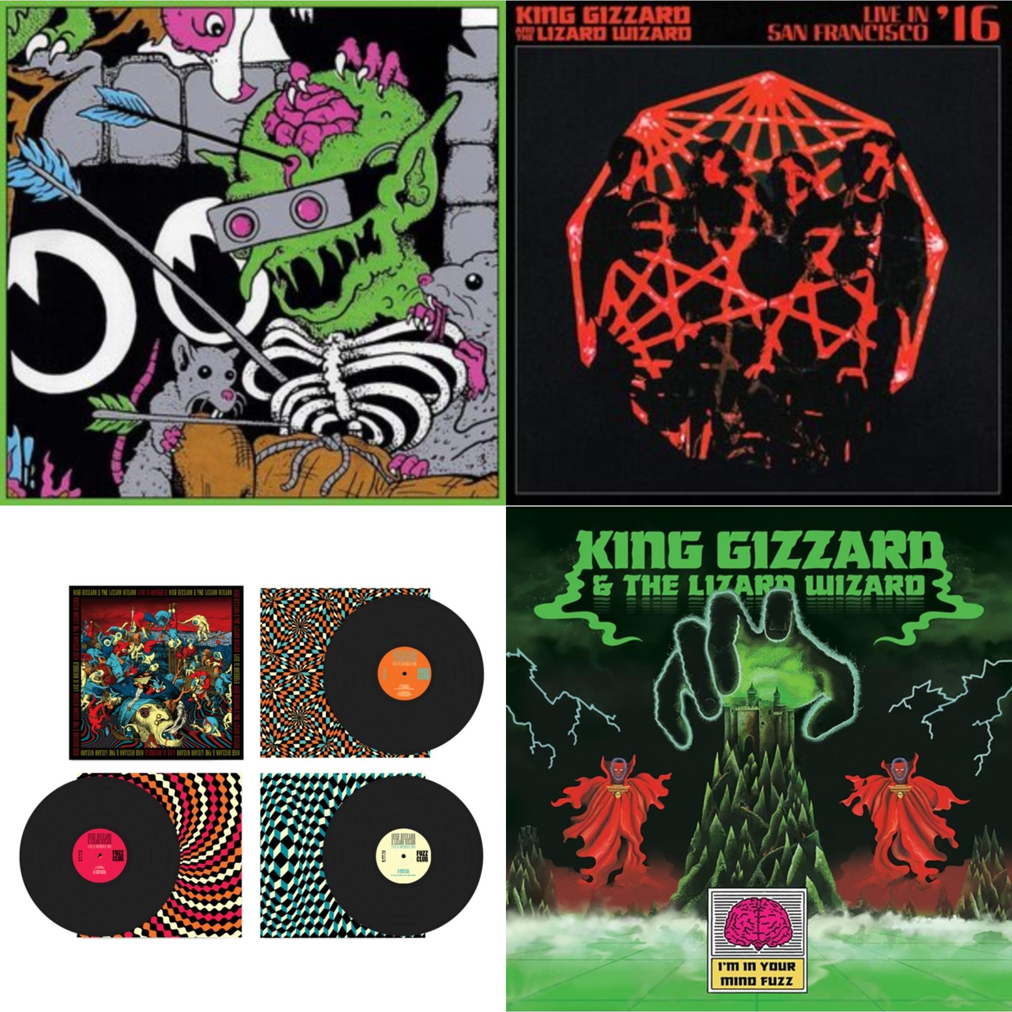 Live In Brussels '19 (Fuzz Club Official Bootleg) & I'm In Your Mind Fuzz & Live In Brussels '19 (140G/3LP) & Live In San Francisco '16 (Deluxe/2LP/Fog/Sunburst Vinyl)