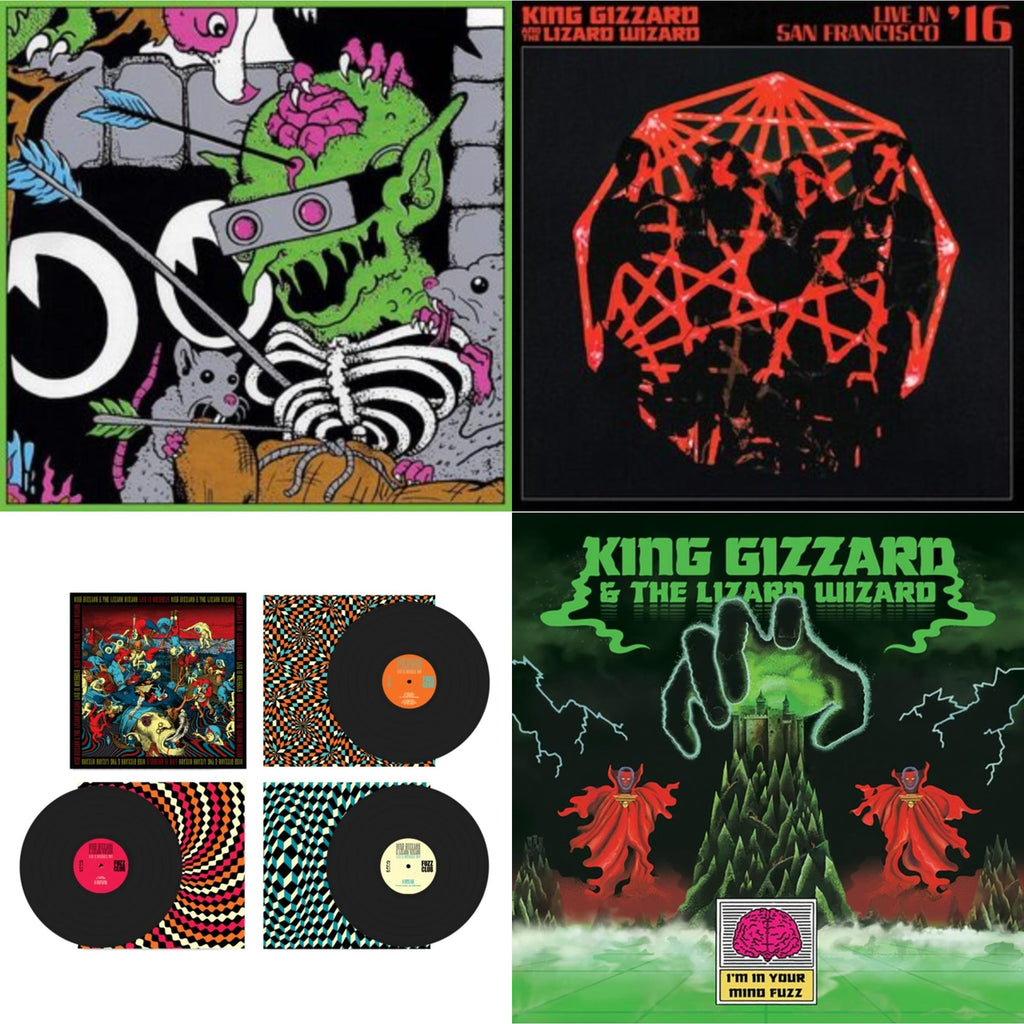 Live In Brussels '19 (Fuzz Club Official Bootleg) & I'm In Your Mind Fuzz & Live In Brussels '19 (140G/3LP) & Live In San Francisco '16 (Deluxe/2LP/Fog/Sunburst Vinyl)