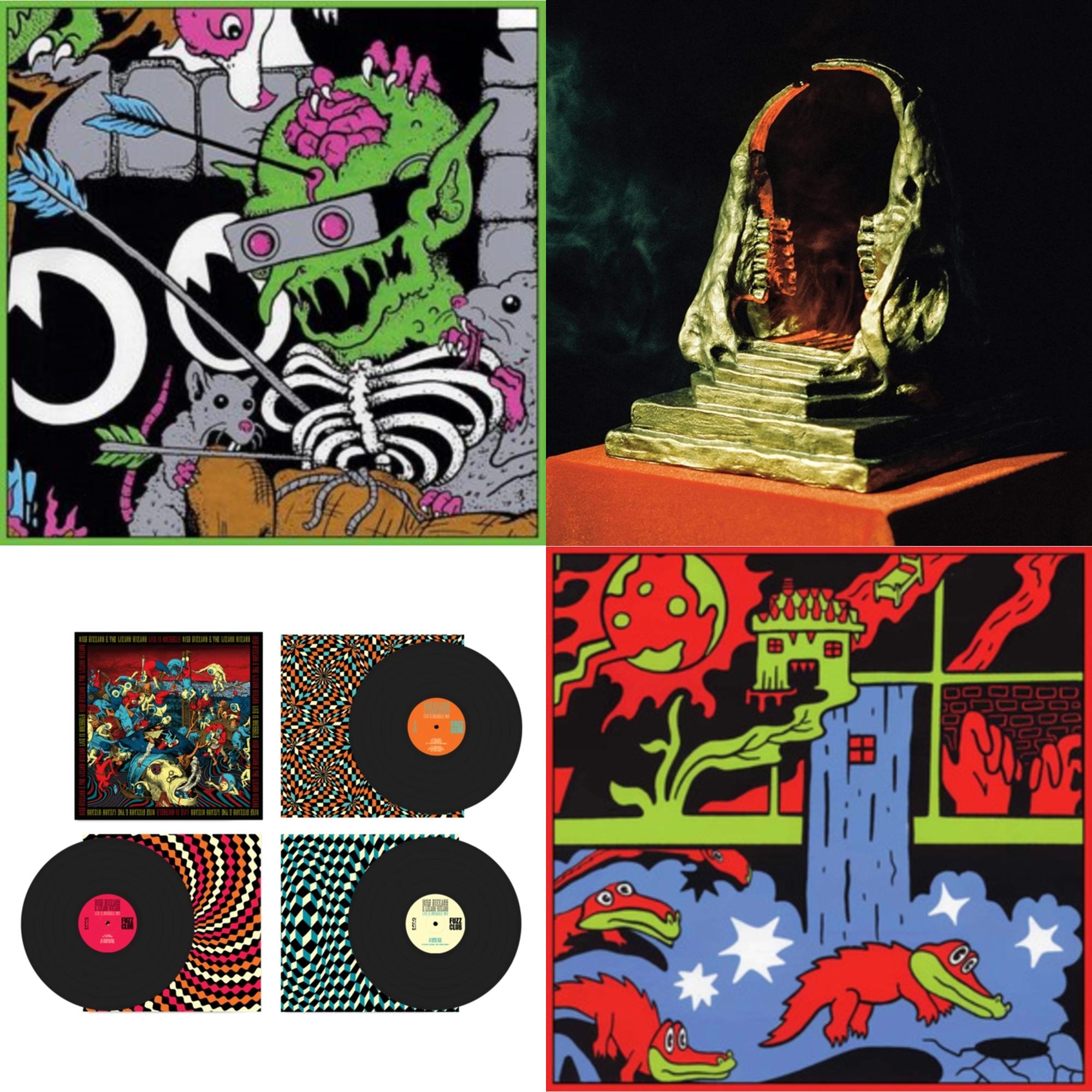 Live In Brussels '19 (Fuzz Club Official Bootleg) & Live In Paris '19 (Fuzz Club Official Bootleg) & Live In Brussels '19 (140G/3LP) & Infest The Rats' Nest (Red/Black LP Vinyl)
