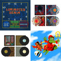 King Gizzard & The Lizard Wizard - Laminated Denim (Lucky Rainbow LP Vinyl) & Live In London '19 (Fuzz Club Official Bootleg) (Coloured LP Vinyl) & Live In Asheville '19 (Fuzz Club Official Bootleg) & Live In Melbourne '21 (Yellow Vinyl/2LP) (I)