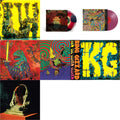 King Gizzard & The Lizard Wizard - L.W. & Willoughby's Beach (Tangerine LP Vinyl) & 12 Bar Bruise (Sea Foam Green LP Vinyl) & Oddments (Plum LP Vinyl) & Infest The Rats' Nest (Red/Black LP Vinyl) & Nonagon Infinity (Yellow/Red/Black LP Vinyl) & K.G.