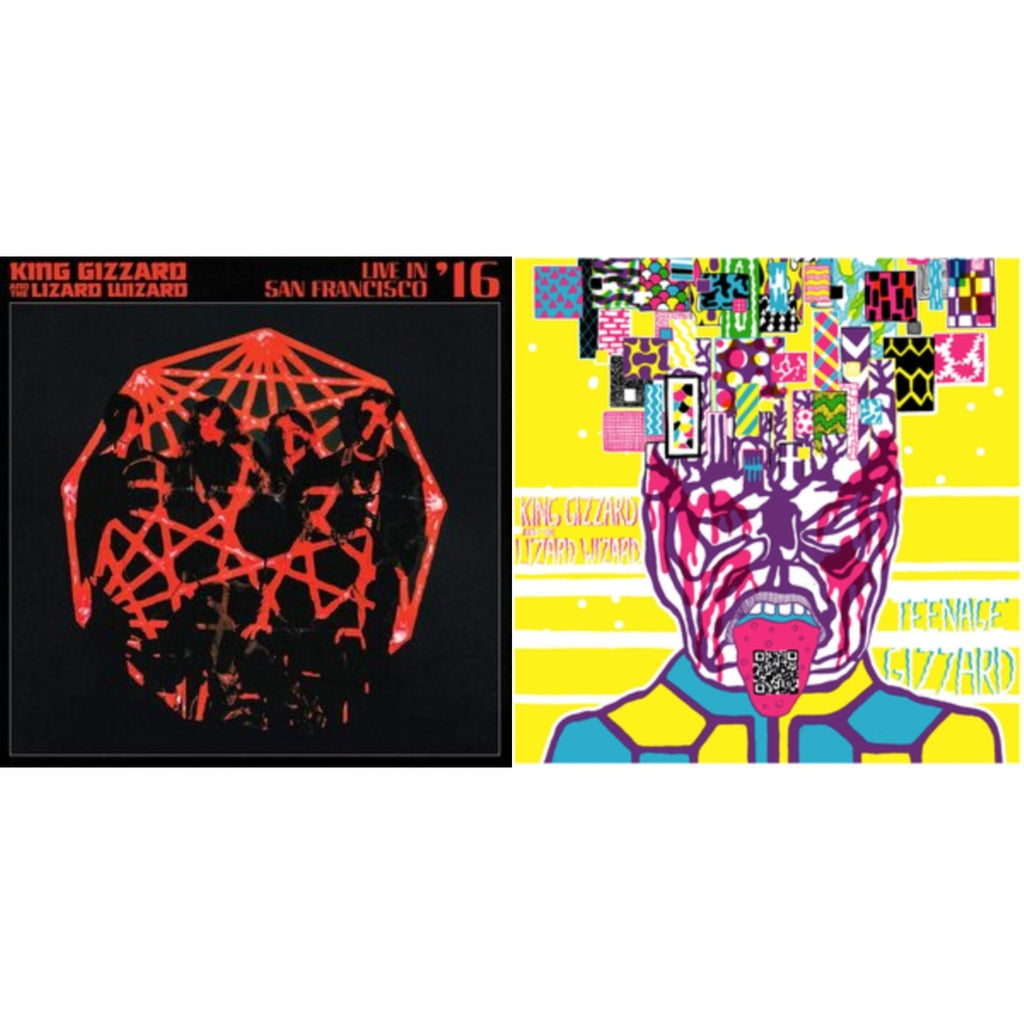 Teenage Gizzard (Fuzz Club Official Bootleg) (Deluxe Edition) & Live In San Francisco '16 (Deluxe/2LP/Fog/Sunburst Vinyl)