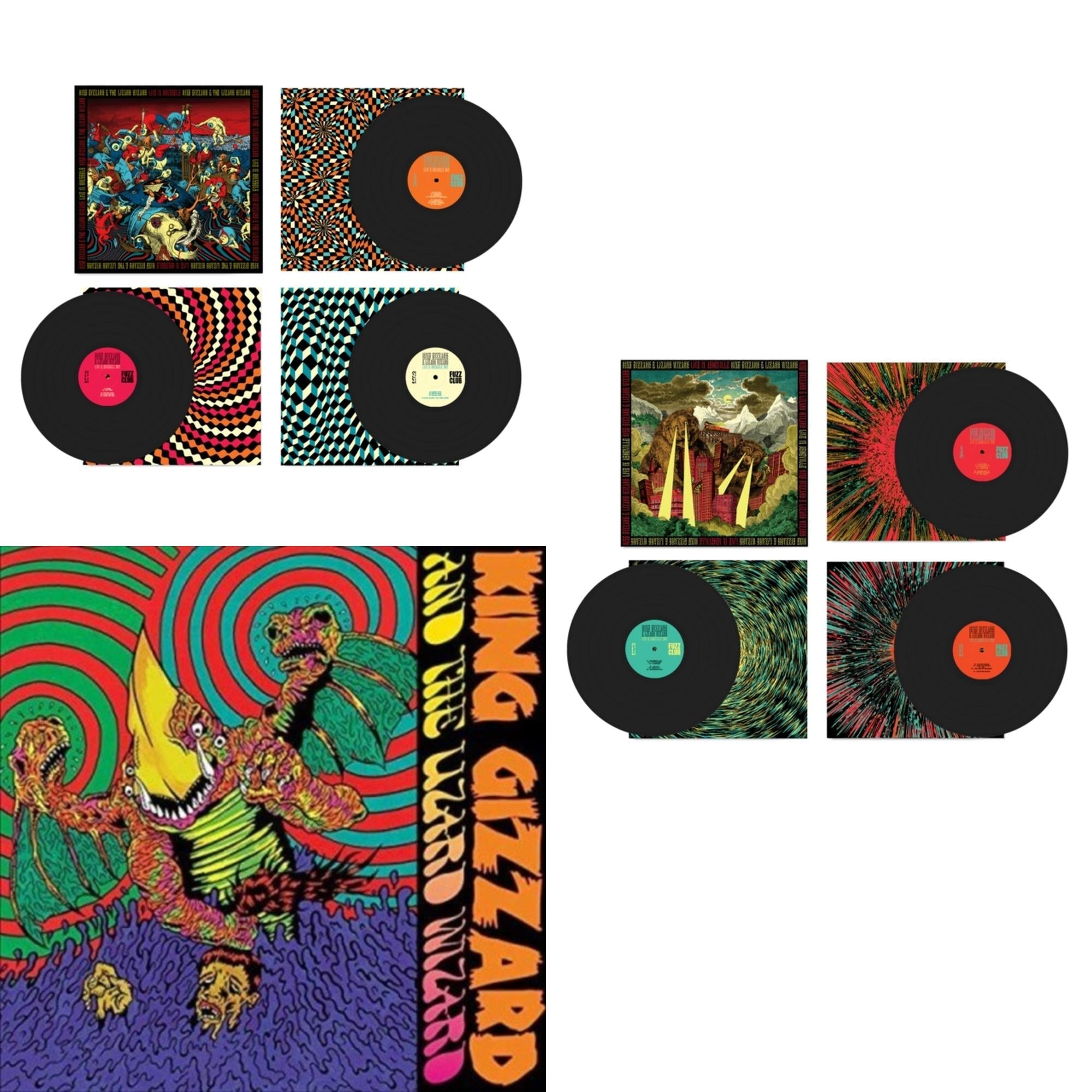 Live In Brussels '19 (Fuzz Club Official Bootleg) & Live In Adelaide '19 (Fuzz Club Official Bootleg) & Willoughby's Beach (Tangerine LP Vinyl)
