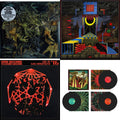 Live In Adelaide '19 (Fuzz Club Official Bootleg) & Murder Of The Universe (Transparent Green W/Mustard Yelow Splatter LP Vinyl) & Polygondwanaland & Live In San Francisco '16 (Deluxe/2LP/Fog/Sunburst Vinyl)