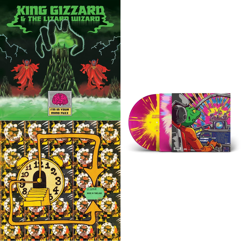 I'm In Your Mind Fuzz & Made In Timeland & Teenage Gizzard (Magenta & Yellow Splatter LP Vinyl)