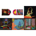 King Gizzard & The Lizard Wizard - Nonagon Infinity (Yellow/Red/Black LP Vinyl) & Teenage Gizzard (Magenta & Yellow Splatter LP Vinyl) & Infest The Rats' Nest (Red/Black LP Vinyl) & Polygondwanaland & Fishing For Fishies (Green LP Vinyl) & Live In