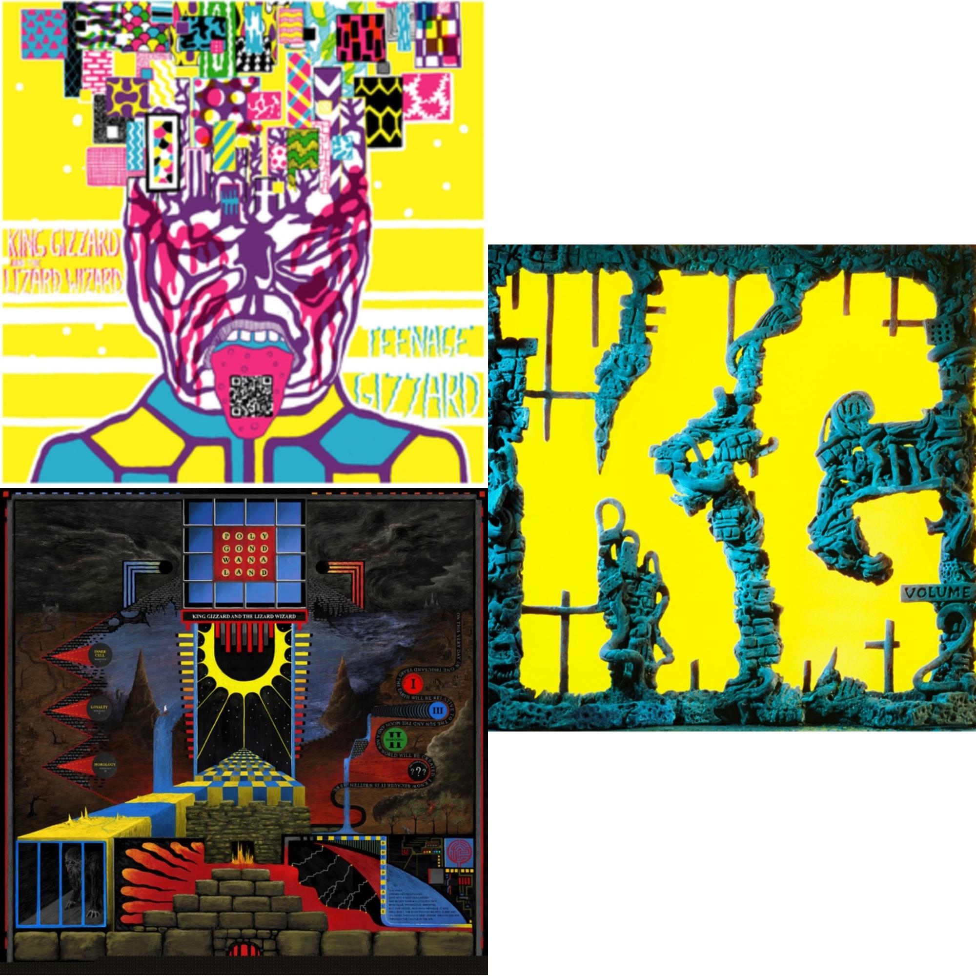 Teenage Gizzard (Fuzz Club Official Bootleg) (Deluxe Edition) & Polygondwanaland & K.G. (X)
