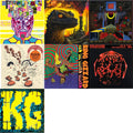 King Gizzard & The Lizard Wizard - Teenage Gizzard (Fuzz Club Official Bootleg) (Deluxe Edition) & Petrodragonic Apocalypse; Or Dawn Of Eternal Night: An Annihilation.. (Recycled Black Wax Vinyl/2LP) & Polygondwanaland & Gumboot Soup & Willoughby's