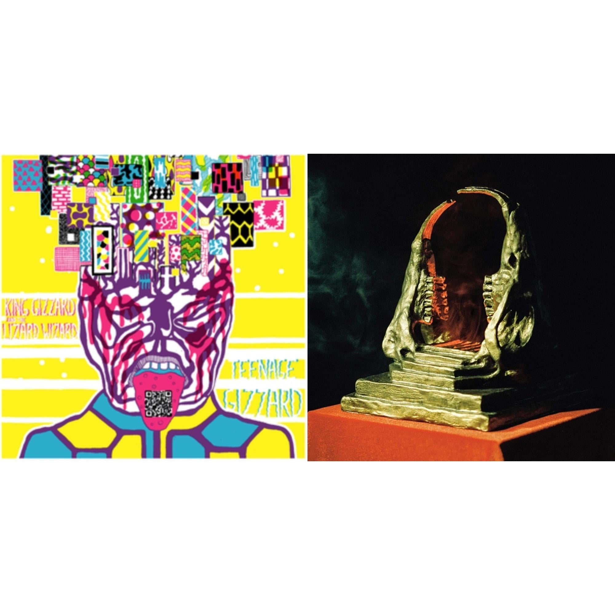 Teenage Gizzard (Fuzz Club Official Bootleg) (Deluxe Edition) & Infest The Rats' Nest (Red/Black LP Vinyl)