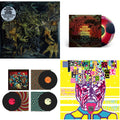 King Gizzard & The Lizard Wizard - Murder Of The Universe (Transparent Green W/Mustard Yelow Splatter LP Vinyl) & Nonagon Infinity (Yellow/Red/Black LP Vinyl) & Live In Brussels '19 (Fuzz Club Official Bootleg) & Teenage Gizzard (Fuzz Club Official