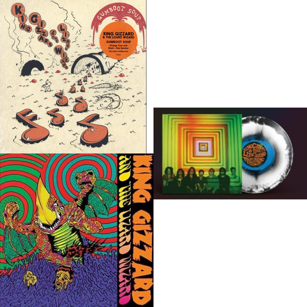 Gumboot Soup & Willoughby's Beach (Tangerine LP Vinyl) & Float Along - Fill Your Lungs (Venusian Sky Color LP Vinyl)