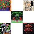 King Gizzard & The Lizard Wizard - I'm In Your Mind Fuzz & Live In Brussels '19 (140G/3LP) & Willoughby's Beach (Tangerine LP Vinyl) & Eyes Likes The Sky (Peach LP Vinyl) & Live In San Francisco '16 (Deluxe/2LP/Fog/Sunburst Vinyl)