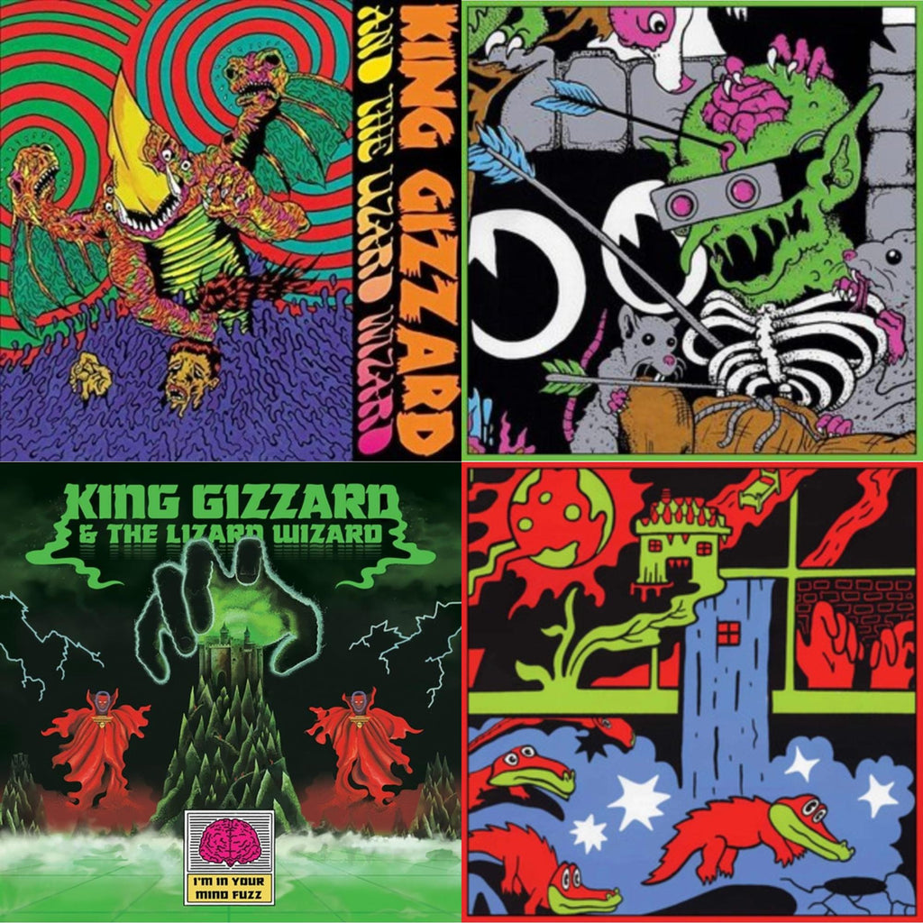 Live In Paris '19 (Fuzz Club Official Bootleg) & I'm In Your Mind Fuzz & Live In Brussels '19 (140G/3LP) & Willoughby's Beach (Tangerine LP Vinyl)
