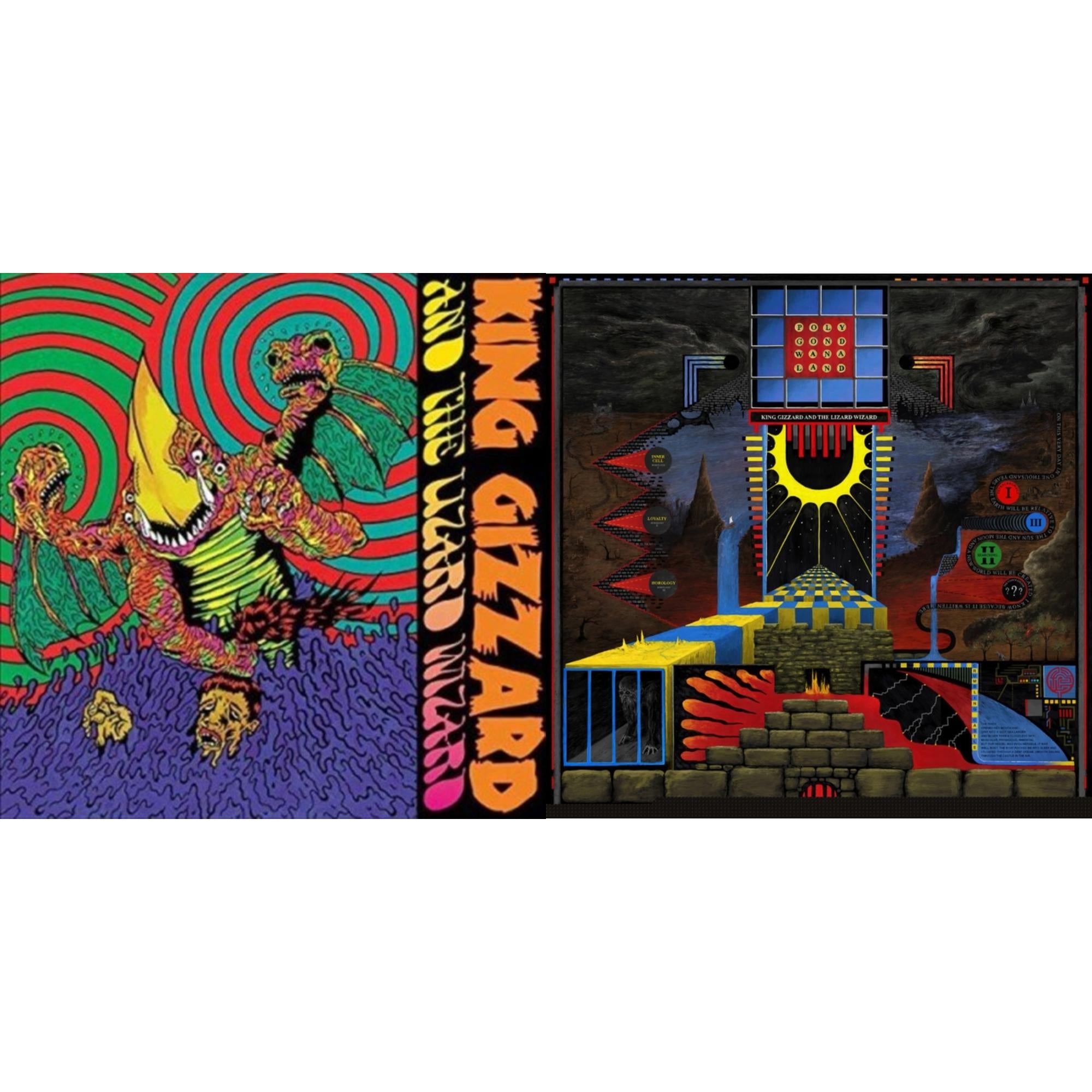 Polygondwanaland & Willoughby's Beach (Tangerine LP Vinyl)