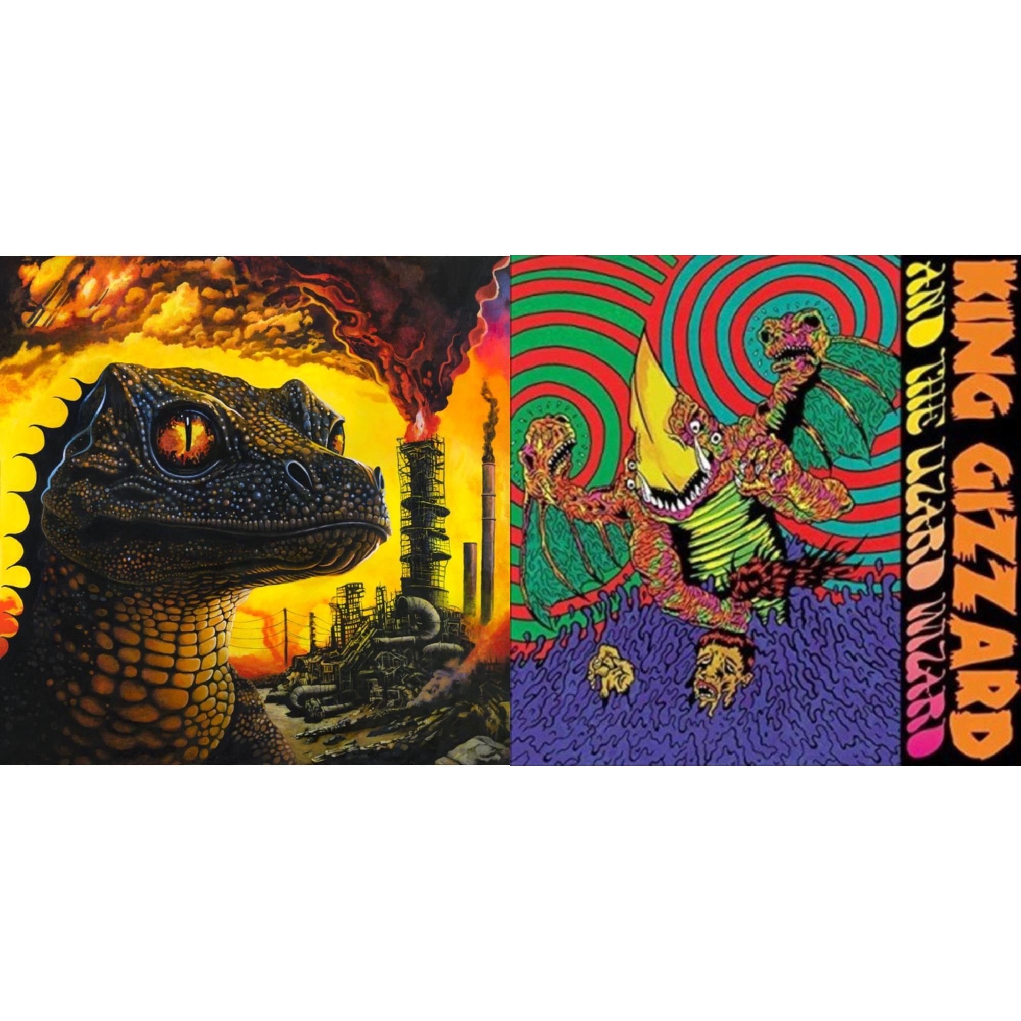 Petrodragonic Apocalypse; Or Dawn Of Eternal Night: An Annihilation.. (Recycled Black Wax Vinyl/2LP) & Willoughby's Beach (Tangerine LP Vinyl)