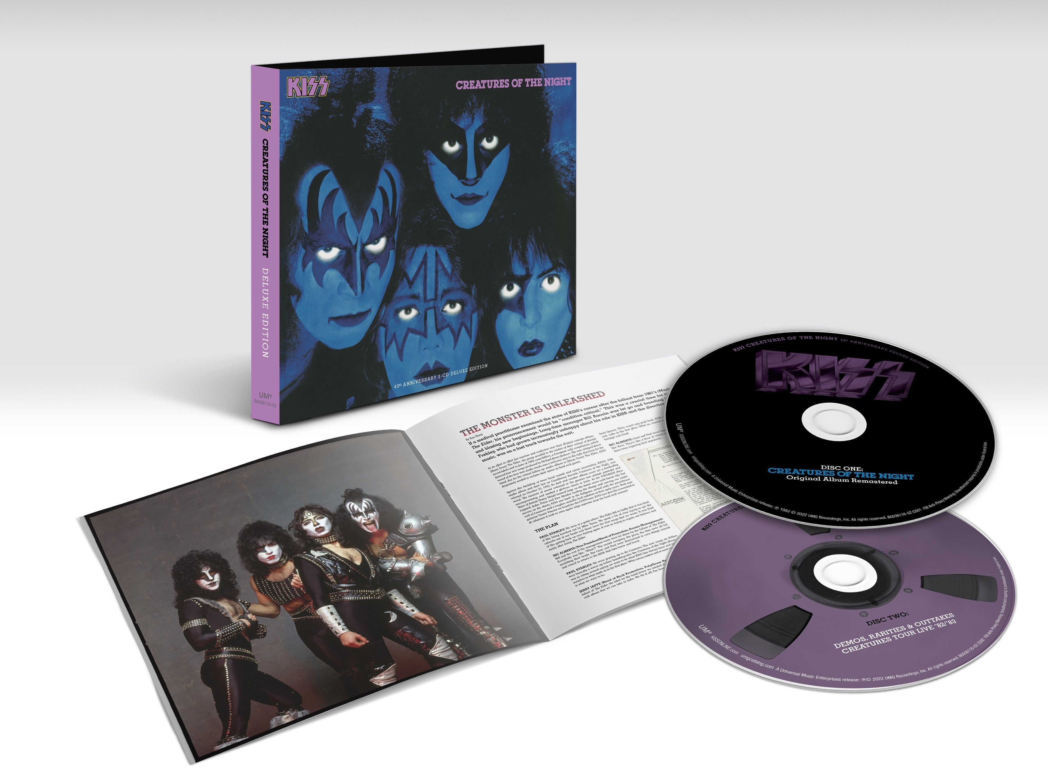 Creatures Of The Night (40th Anniversary) [2 CD Deluxe Edition] Music CD