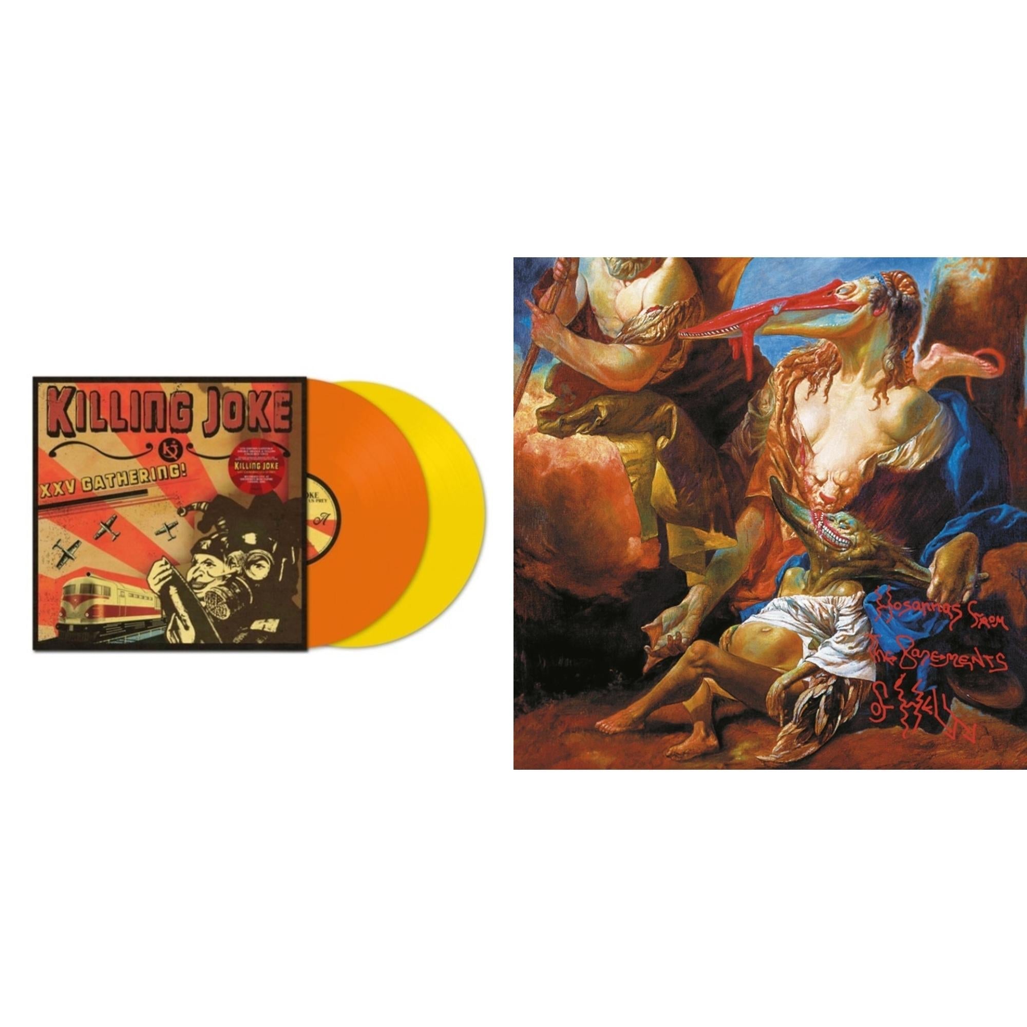 Hosannas From The Basements Of Hell (Deluxe/2LP) & Xxv Prey (Orange & Yellow Vinyl/2LP)