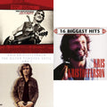 Kris Kristofferson - Live At Gilley’S: Pasadena,Tx: September 15, 1981 & Silver Tongued Devil & I & 16 Biggest Hits - CD Bundle