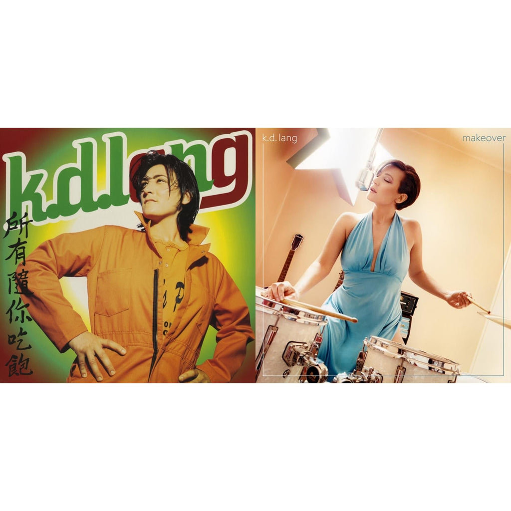 K.D. Lang - All You Can Eat & Makeover (Transparent Turquoise LP Vinyl)