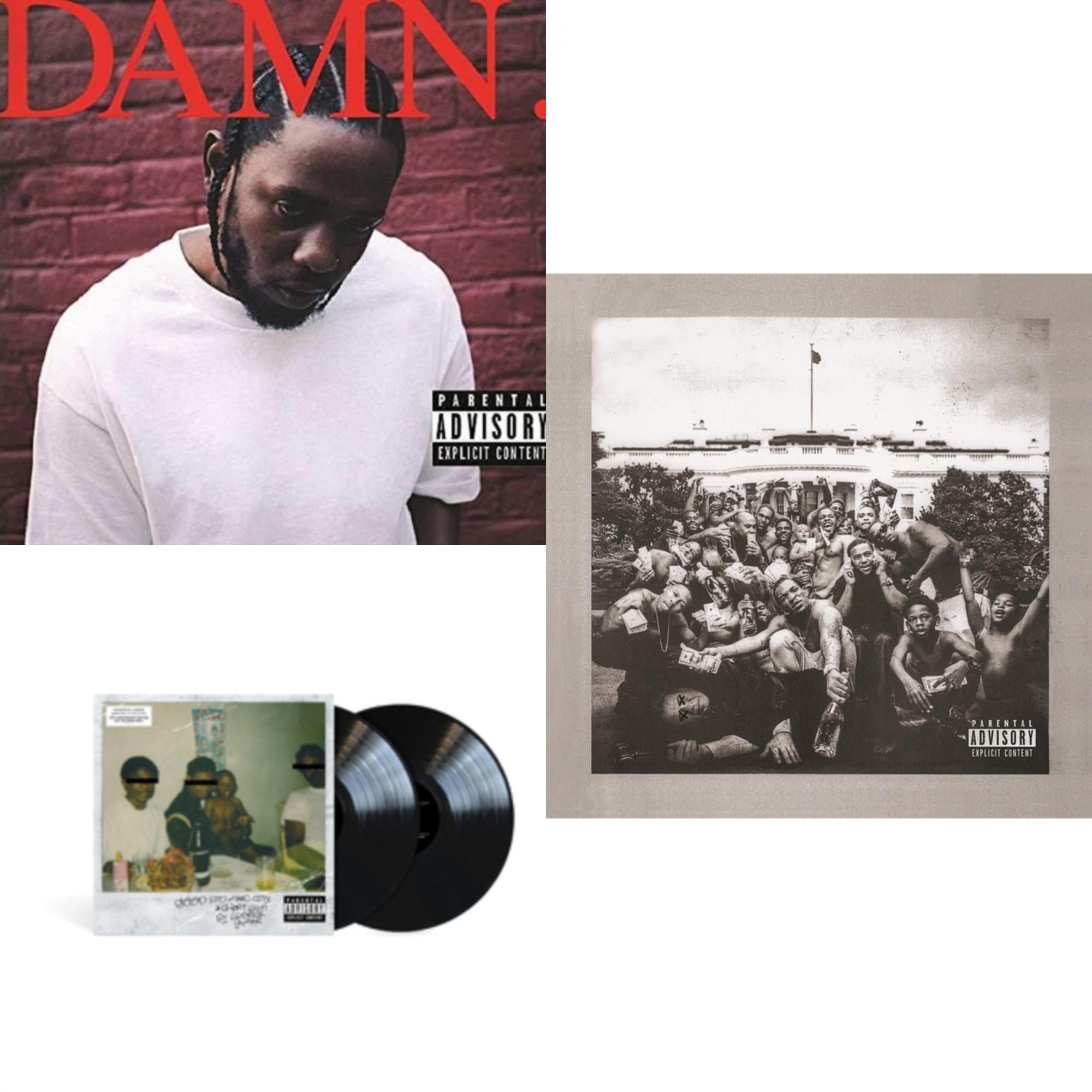 Good Kid, M.A.A.D City (X) (10Th Anniversary Edition/2LP) & To Pimp A Butterfly & Damn. (X) (2LP/180G)