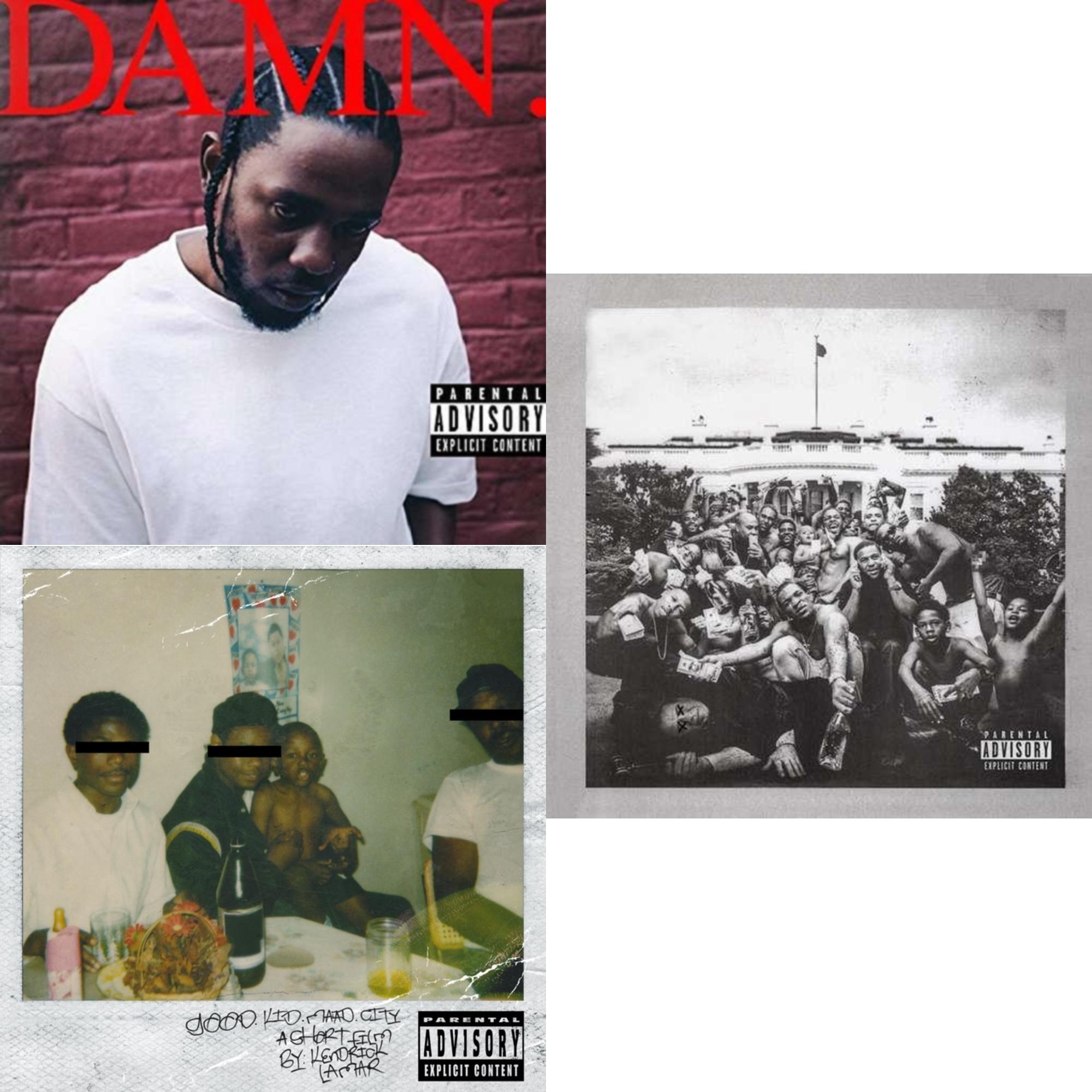 Good Kid, M.A.A.D City & To Pimp A Butterfly & Damn.