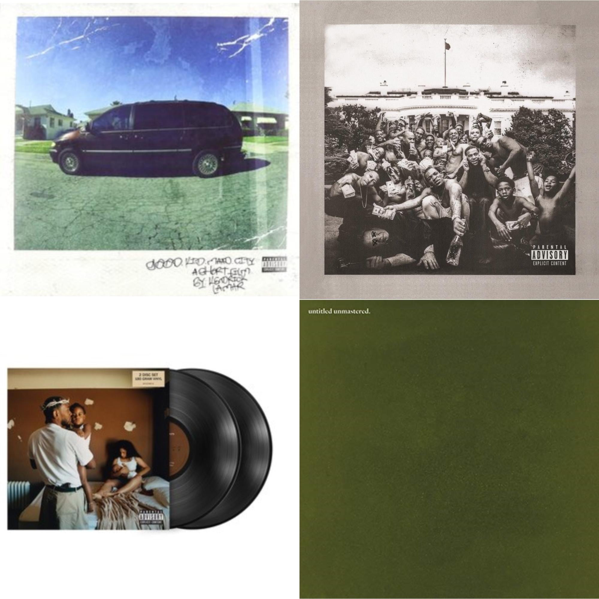 Mr. Morale & The Big Steppers (180G/2LP) & Good Kid, M.A.A.D City & To Pimp A Butterfly & Untitled Unmastered