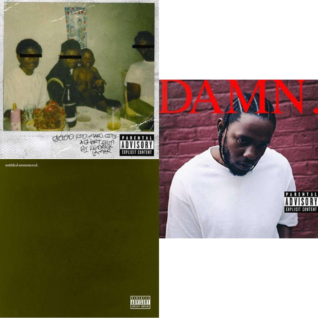 Good Kid, M.A.A.D City (Remixes) & Untitled Unmastered (X) & Damn.
