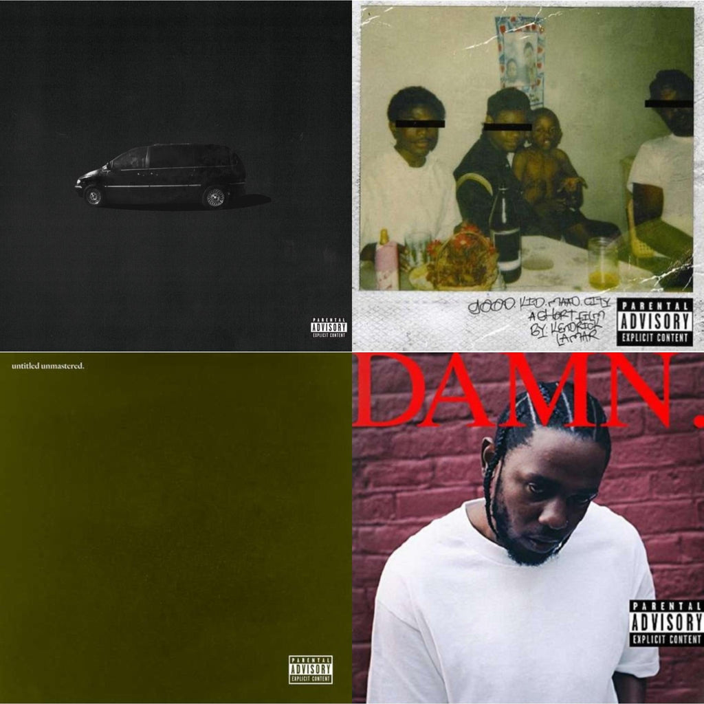 Good Kid, M.A.A.D City (X) (10Th Anniversary Edition) & Good Kid, M.A.A.D City (Remixes) & Untitled Unmastered (X) & Damn.