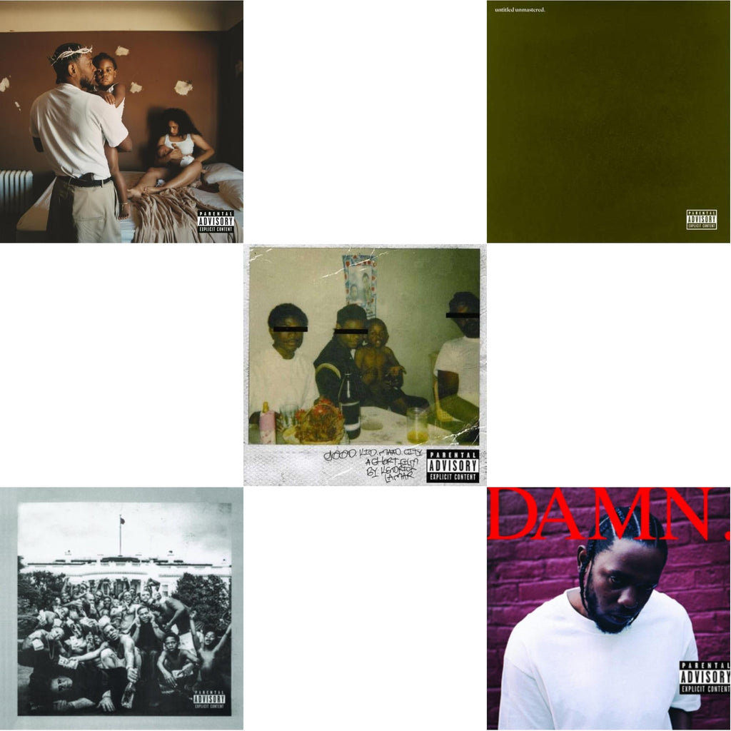 Mr. Morale & The Big Steppers (X) & Good Kid, M.A.A.D City (Remixes) & To Pimp A Butterfly & Untitled Unmastered (X) & Damn. (Collectors Edition)
