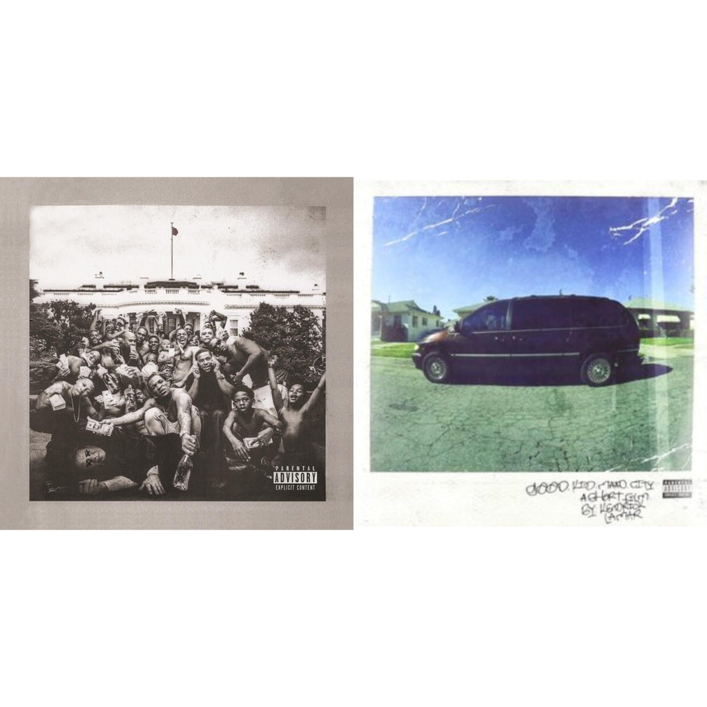 Kendrick Lamar - Good Kid, M.A.A.D City & To Pimp A Butterfly - LP Vinyl Bundle