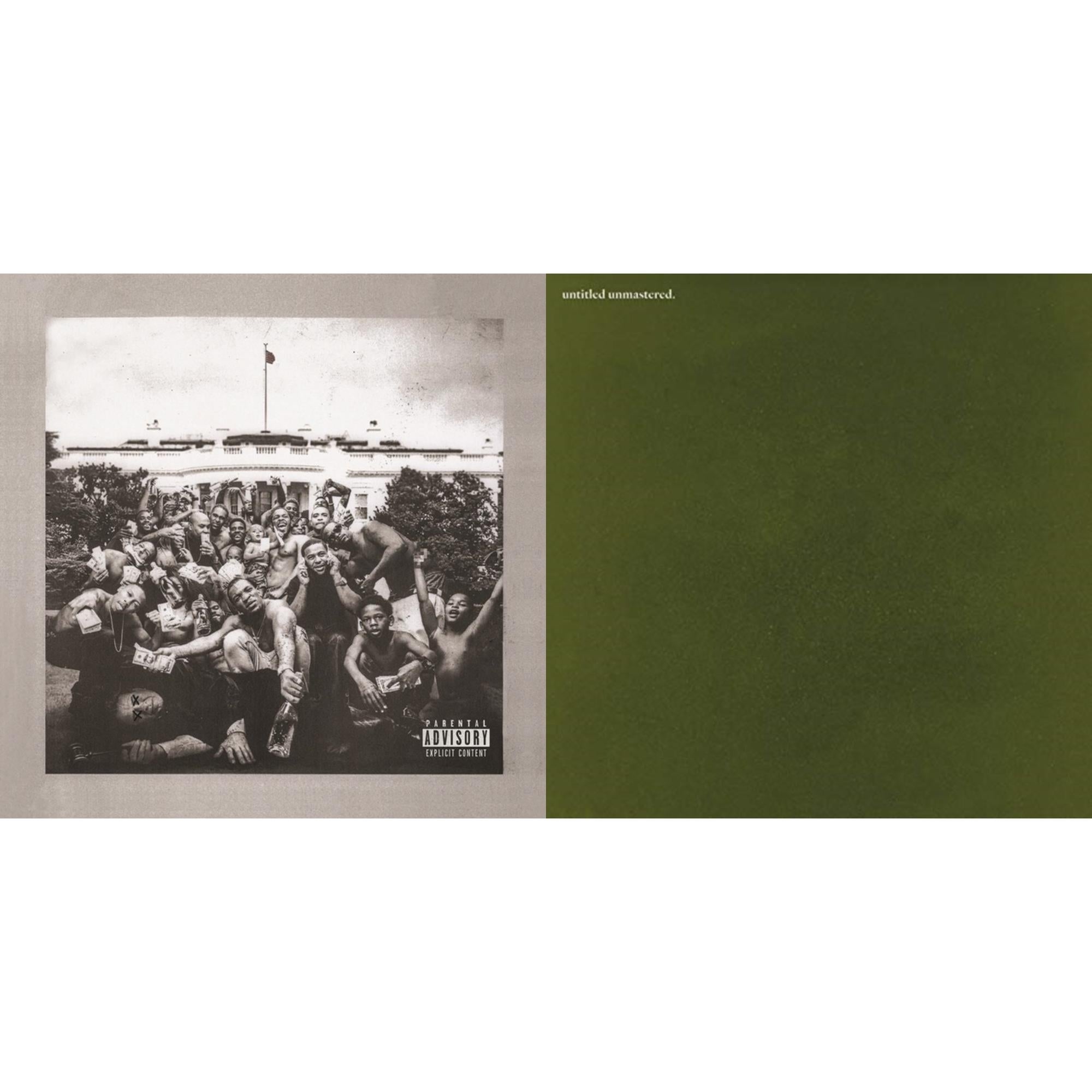 Kendrick Lamar - To Pimp A Butterfly & Untitled Unmastered - LP Vinyl Bundle