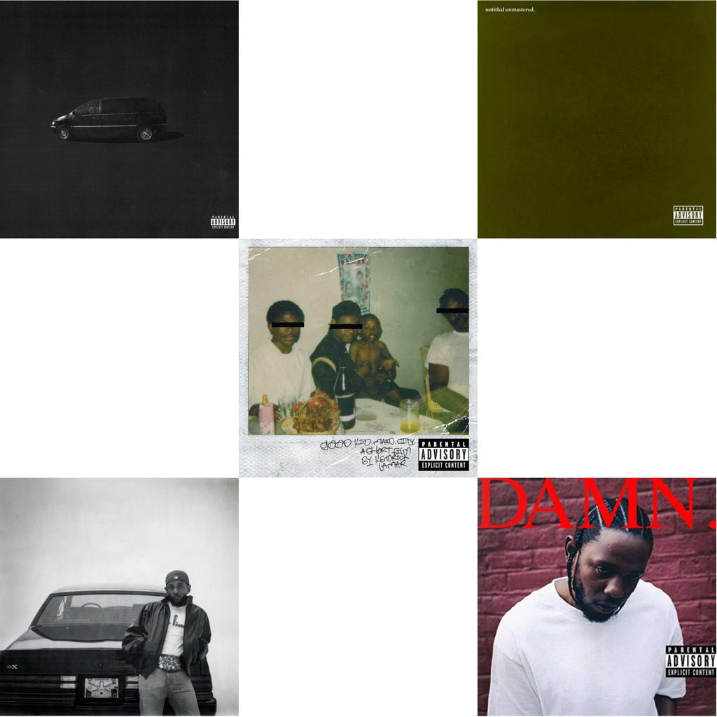 Good Kid, M.A.A.D City (X) (10Th Anniversary Edition) & Gnx (X) & Good Kid, M.A.A.D City & Untitled Unmastered (X) & Damn.