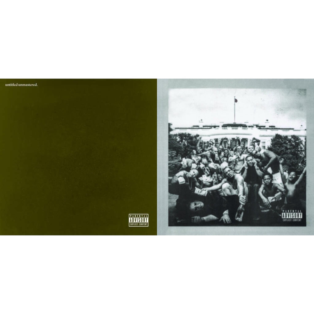 Kendrick Lamar - Untitled Unmastered (X) & To Pimp A Butterfly - CD Bundle