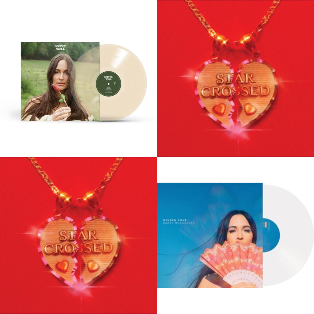 Star-Crossed (Ruby Red LP Vinyl) & Star-Crossed (Sea Foam LP Vinyl) & Deeper Well (Transparent Cream LP Vinyl) & Golden Hour (LP)