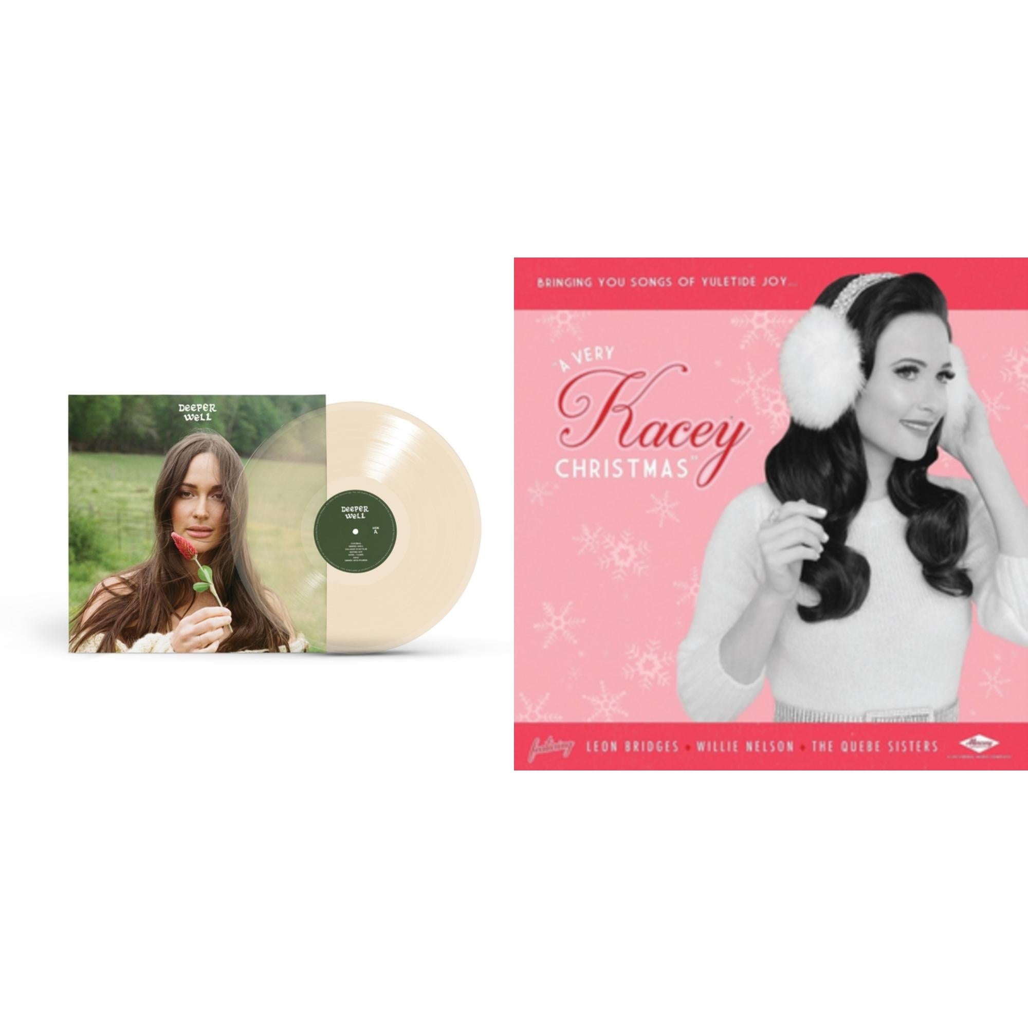 Deeper Well (Transparent Cream LP Vinyl) & Very Kacey Christmas