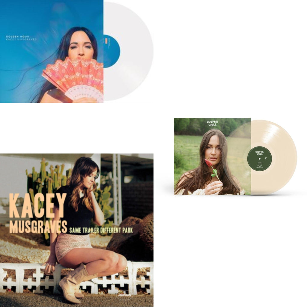 Deeper Well (Transparent Cream LP Vinyl) & Same Trailer Different Park & Golden Hour (LP)