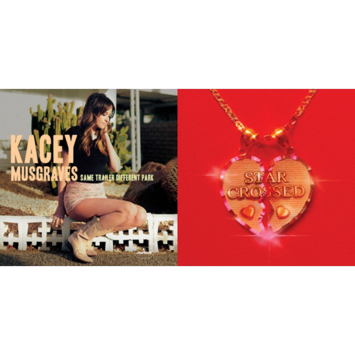 Star-Crossed (Sea Foam LP Vinyl) & Same Trailer Different Park