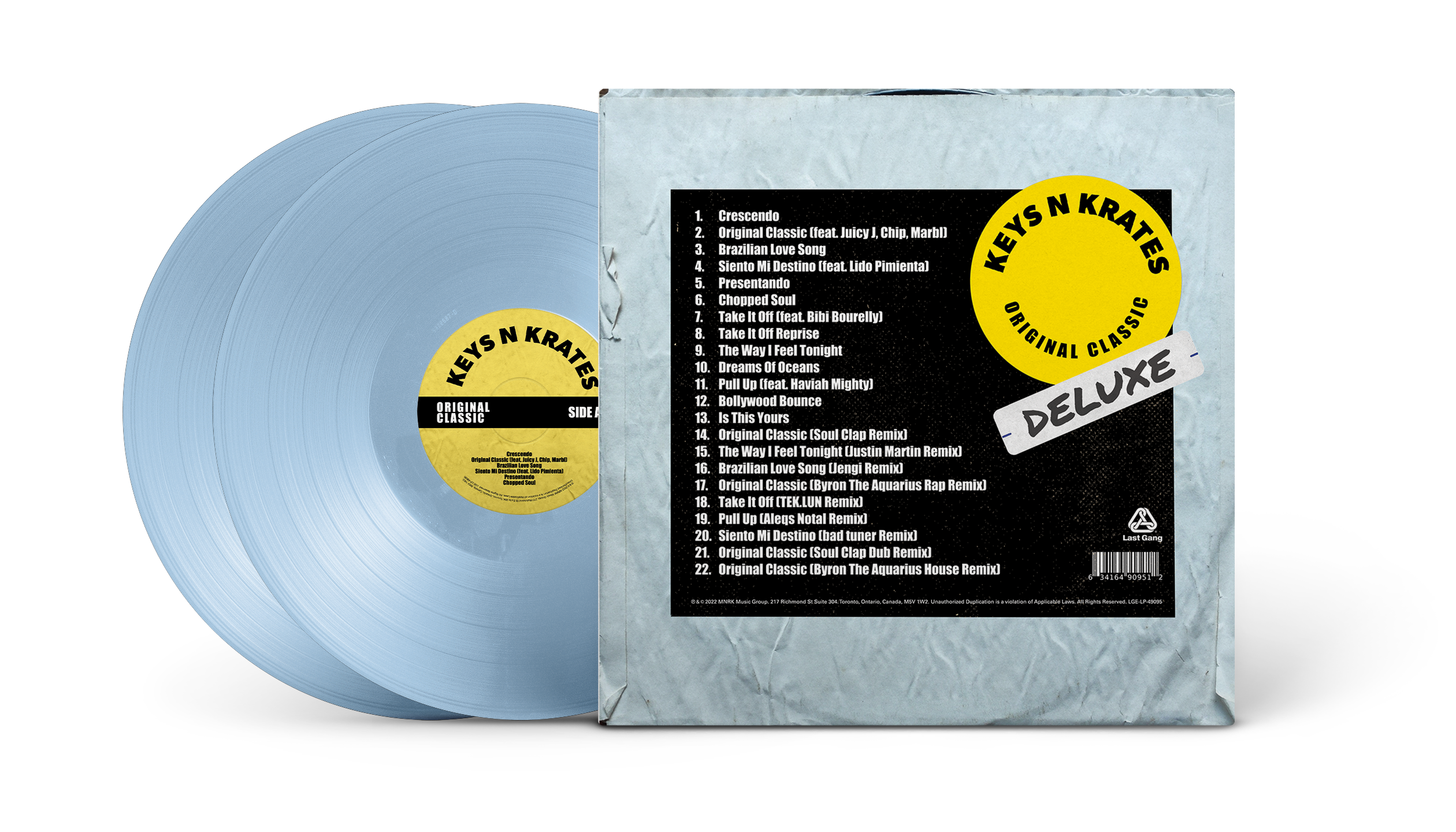 Keys N Krates - Original Classic Deluxe - Classic Blue Vinyl