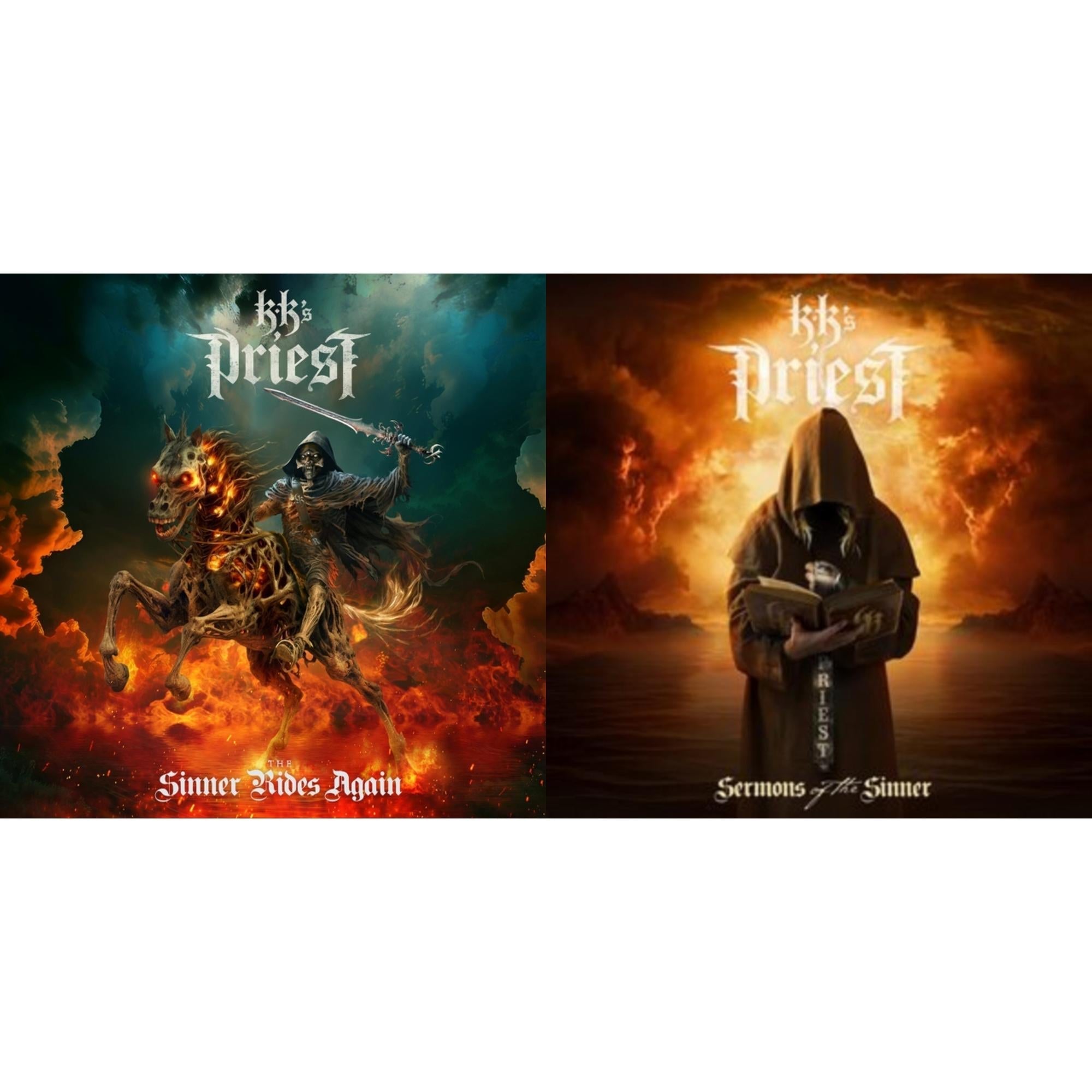 Sermons Of The Sinner (Red LP Vinyl) (I) & Sermons Of The Sinner (White LP Vinyl)