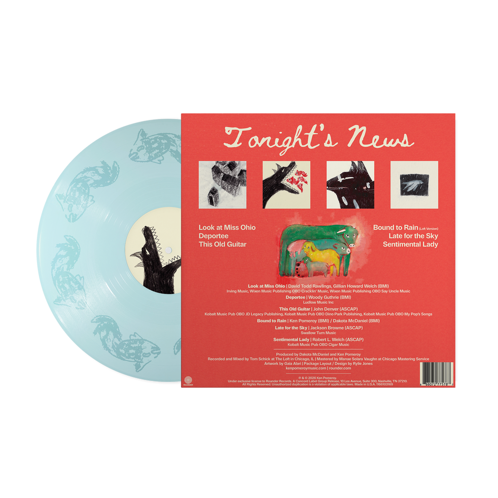 Tonight’s News - Squid Blue w/ Etched B-side Vinyl Record