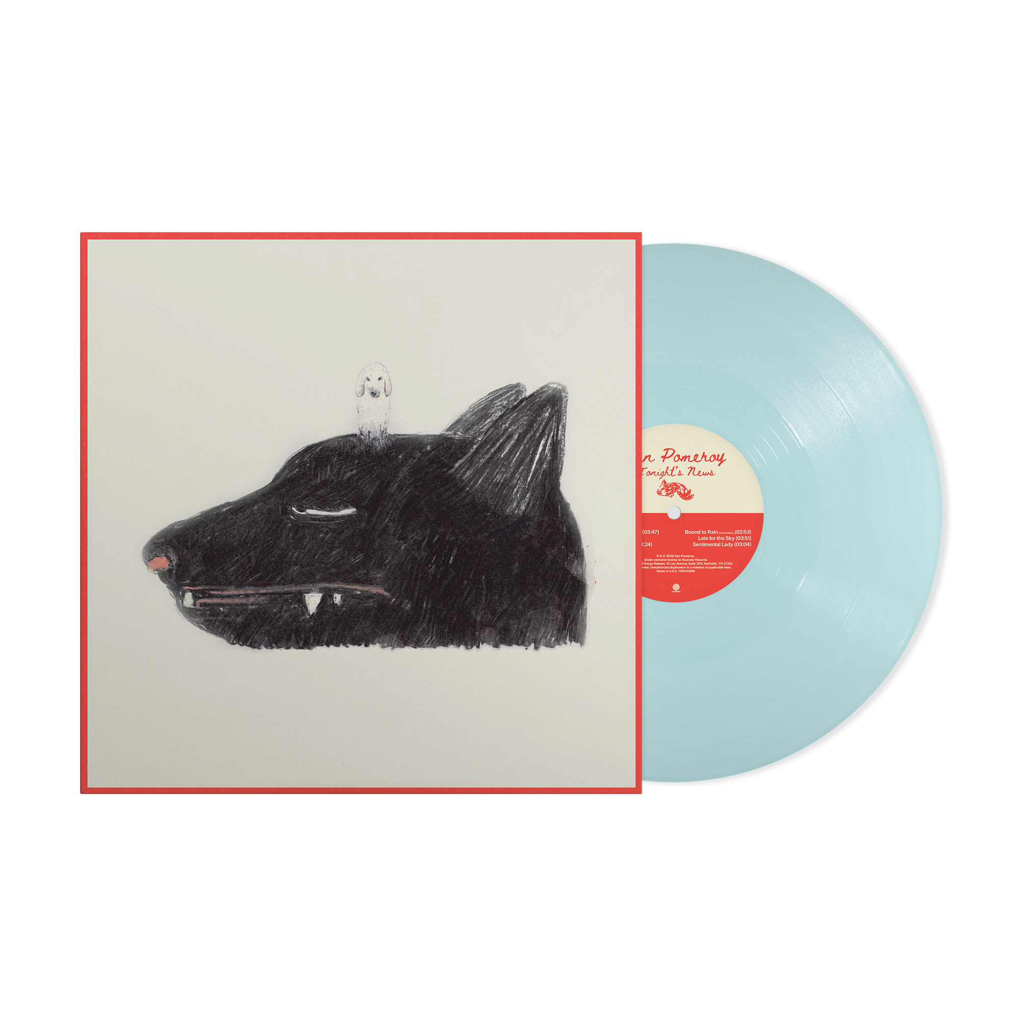 Tonight’s News - Squid Blue w/ Etched B-side Vinyl Record