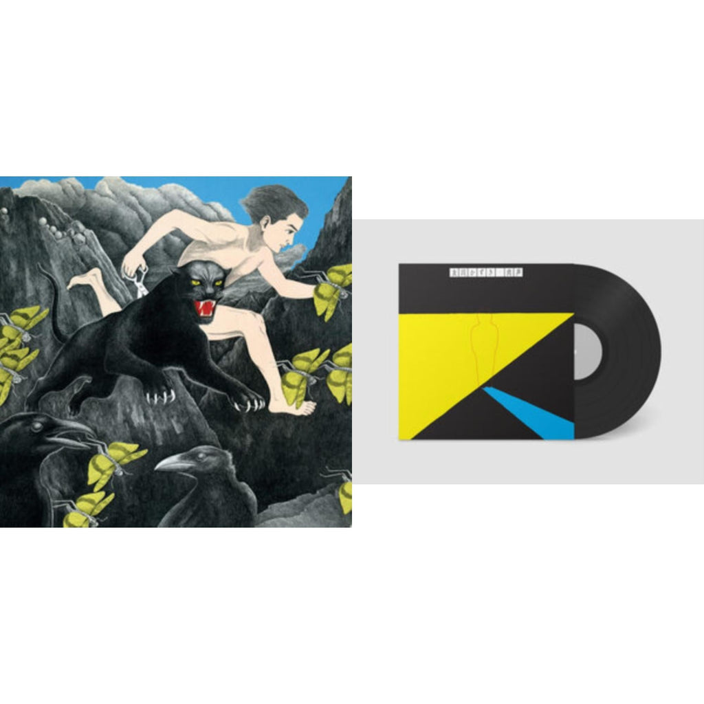Kazuki Tomokawa - String Of Paper Cranes Clenched Between My Teeth & Straight From The Throat - LP Vinyl Bundle