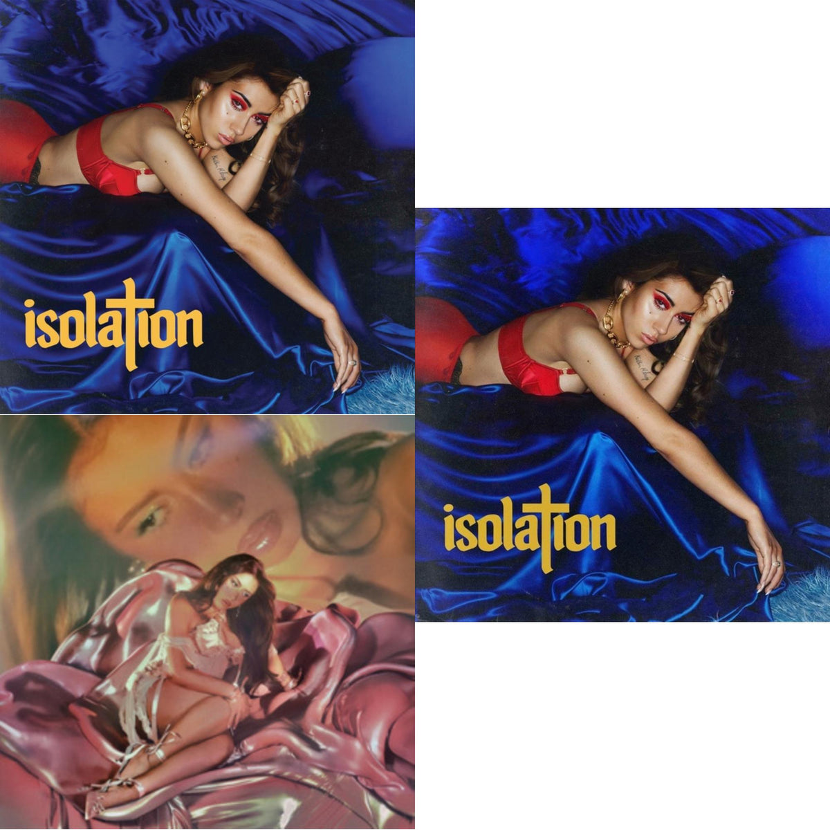 Isolation (Blue Jay Colored LP Vinyl) & Sincerely (X) (Pink LP Vinyl) & Isolation