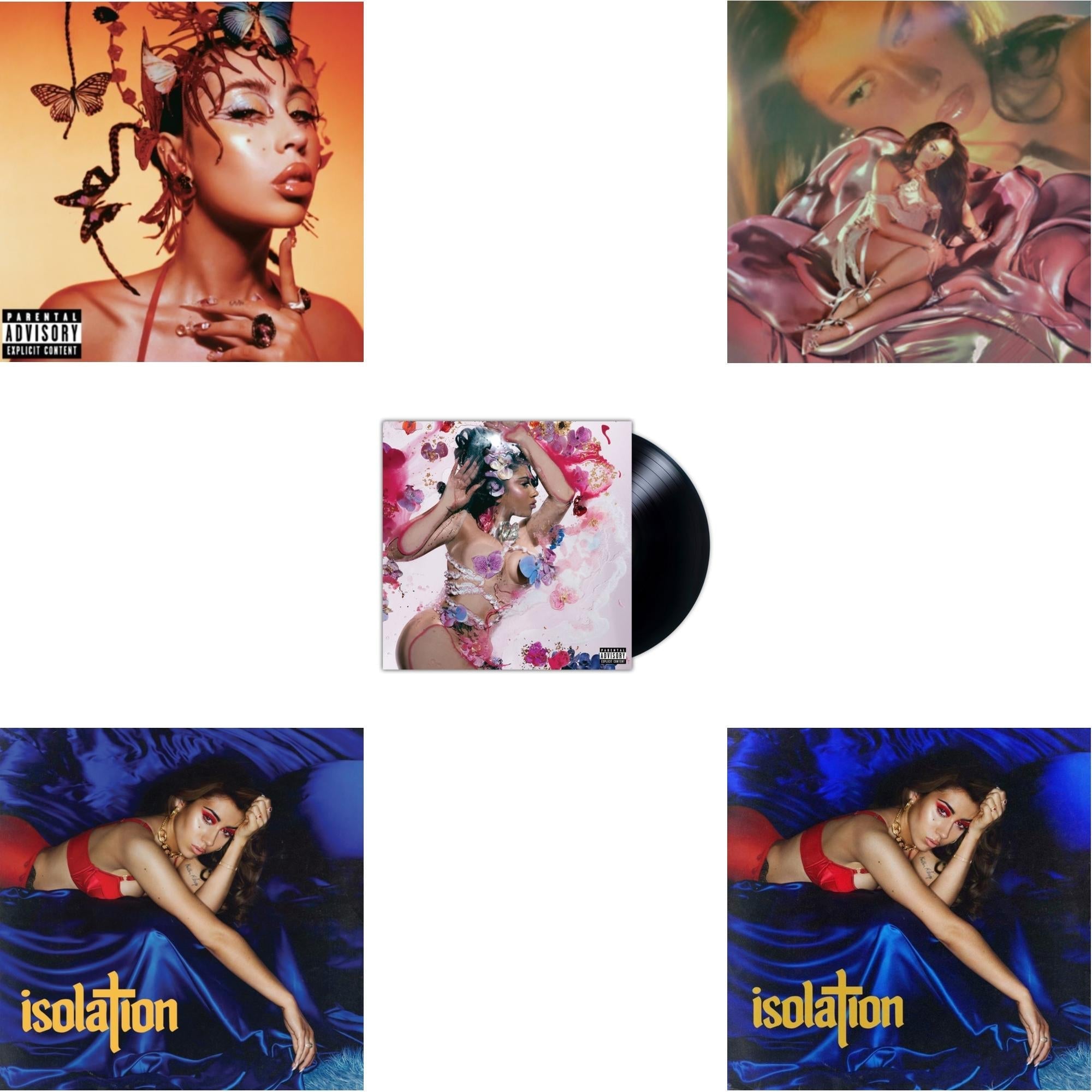 Red Moon In Venus & Isolation (Blue Jay Colored LP Vinyl) & Orquideas (X) & Sincerely (X) (Pink LP Vinyl) & Isolation