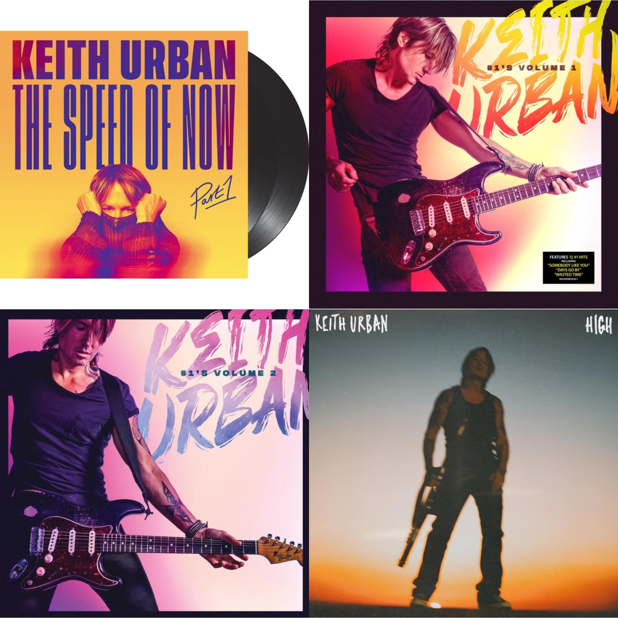 Speed Of Now Part 1 (2LP) & #1'S - Volume 1 (Coke Bottle Clear LP Vinyl) & #1'S - Volume 2 (Grape LP Vinyl) & High