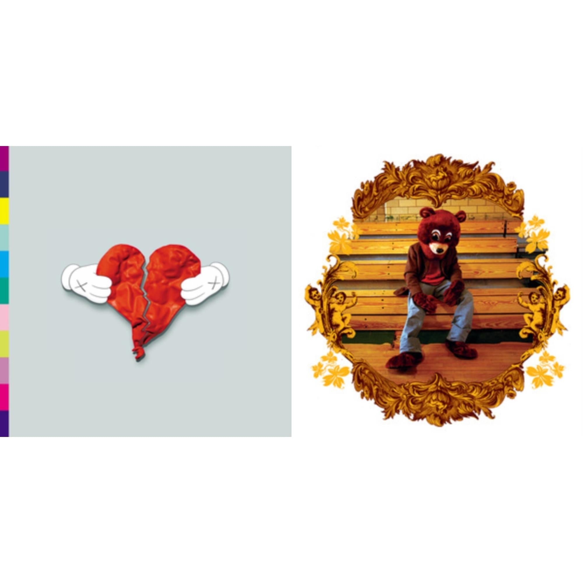 Kanye West - College Dropout & 808S & Heartbreak - LP Vinyl Bundle