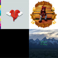 College Dropout & Donda (Deluxe/4LP) & 808S & Heartbreak & Ye