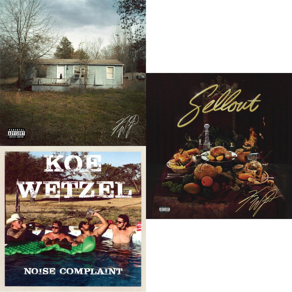 Sellout (X) (140G) & Noise Complaint (X) & 9 Lives (X) (140G)